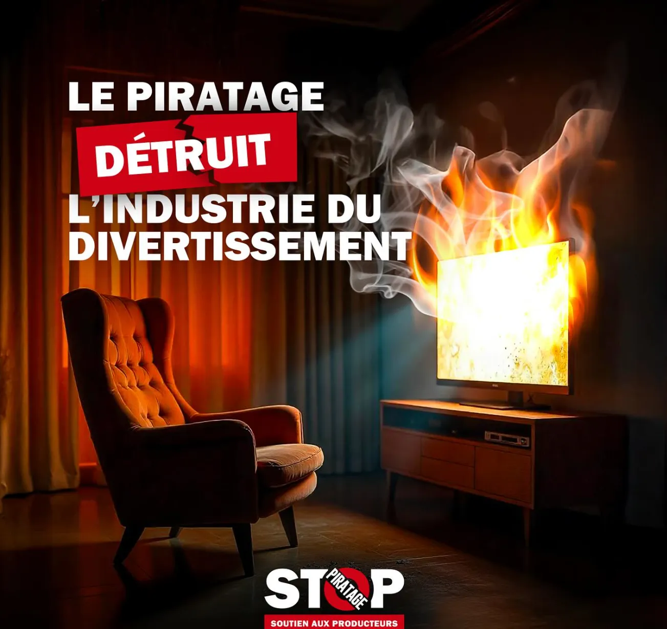 Stop Piratage : protéger l'industrie du divertissement