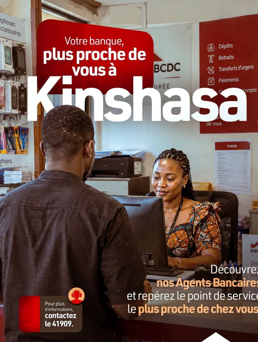 Agents Equity à Kinshasa