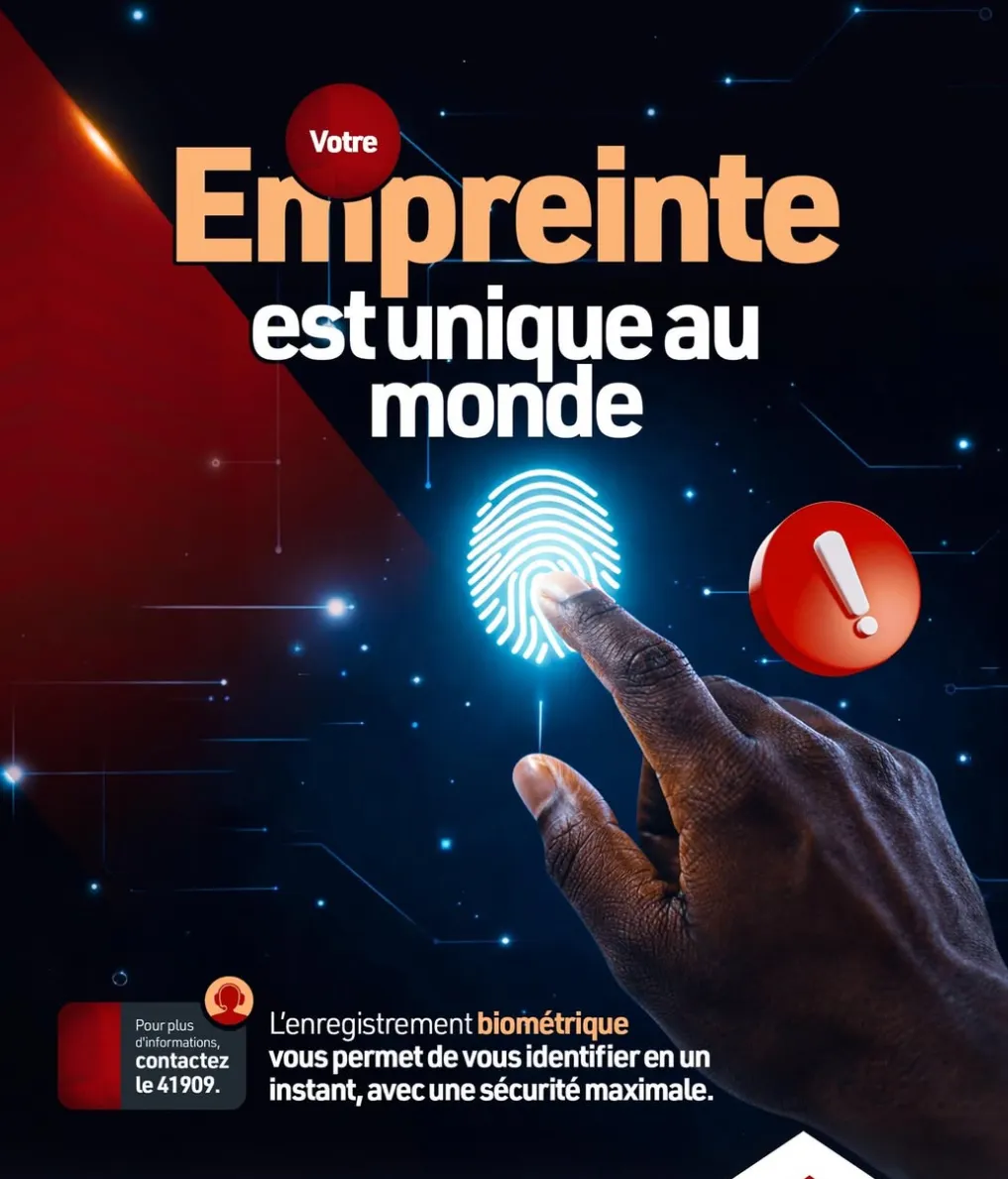 Votre empreinte, votre clé
