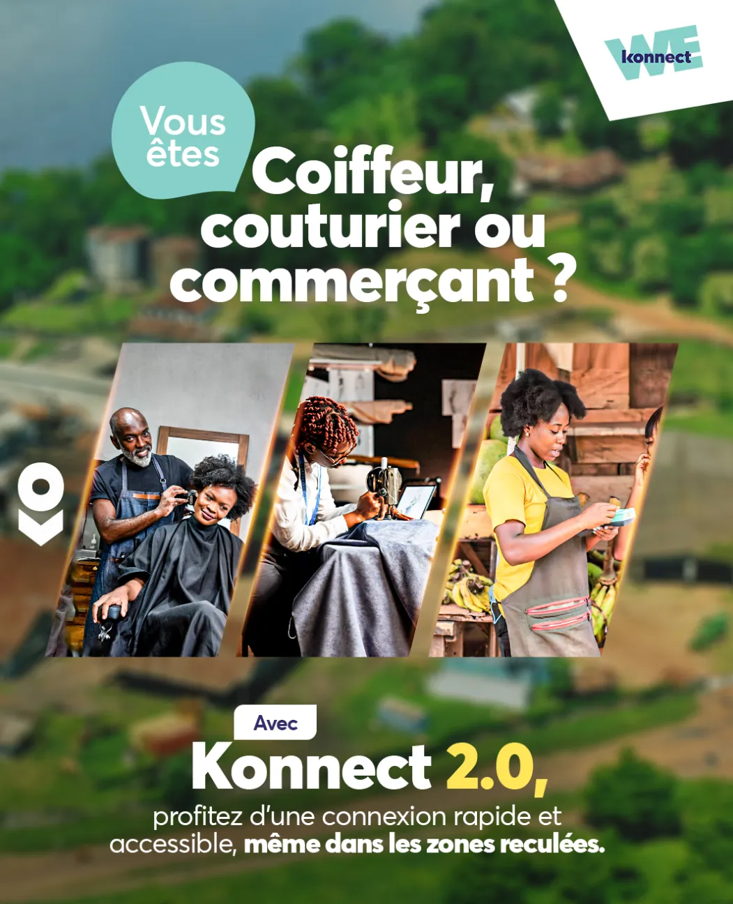 Coiffeurs et couturiers connectés